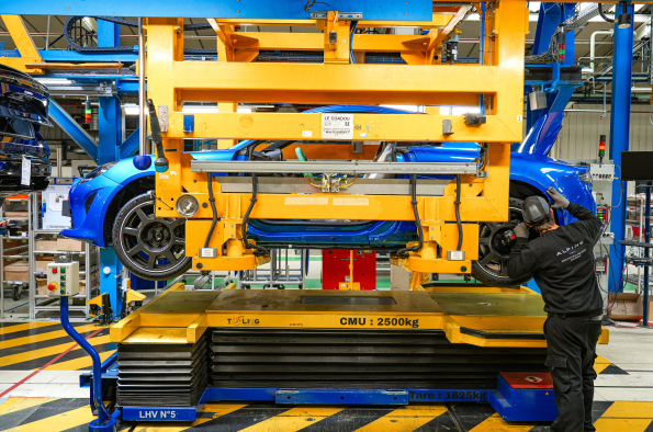 Over 35,000 Alpine A110 produced at the Alpine Dieppe factory which is gearing up to welcome the 3rd generation