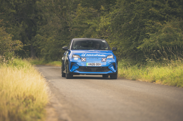 Alpine A290 powers to national victory at Eco Rally Scotland