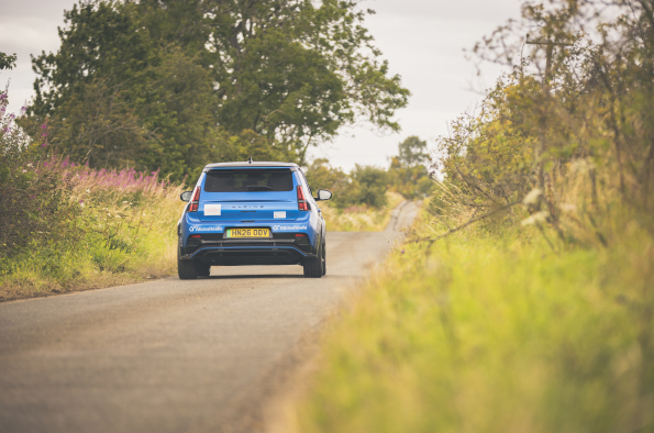Alpine A290 powers to national victory at Eco Rally Scotland