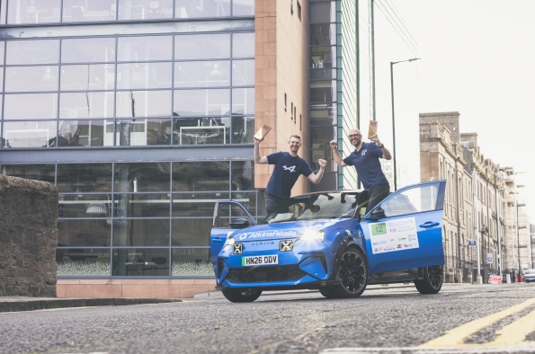 ALPINE A290 POWERS TO NATIONAL VICTORY AT ECO RALLY SCOTLAND