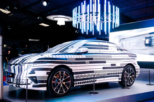 Alpine A390 ‘Array’ art car by Trevor Jackson unveiled at Goodwood Revival